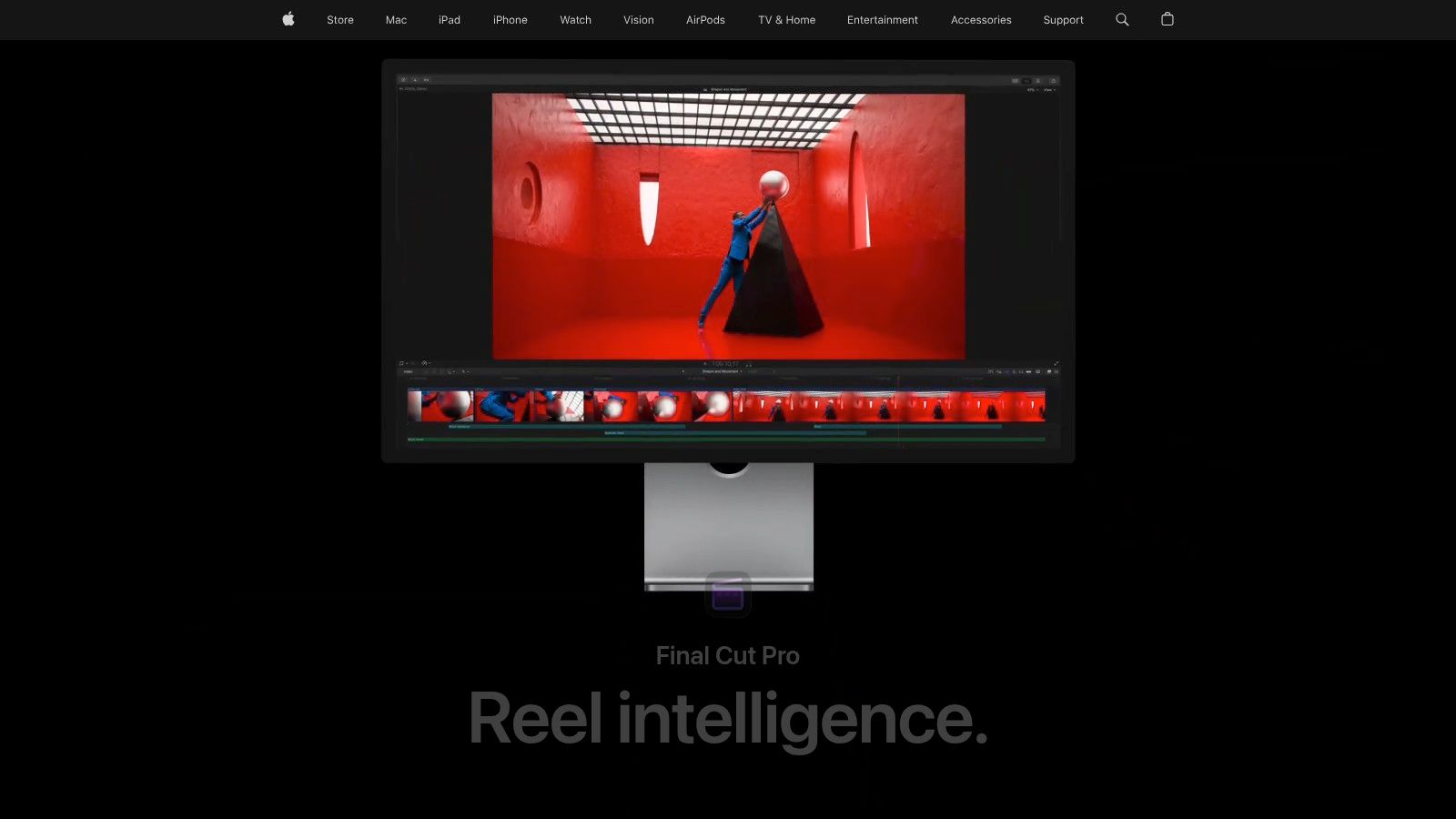 Final Cut Pro — flou d'arrière-plan rapide sur Mac