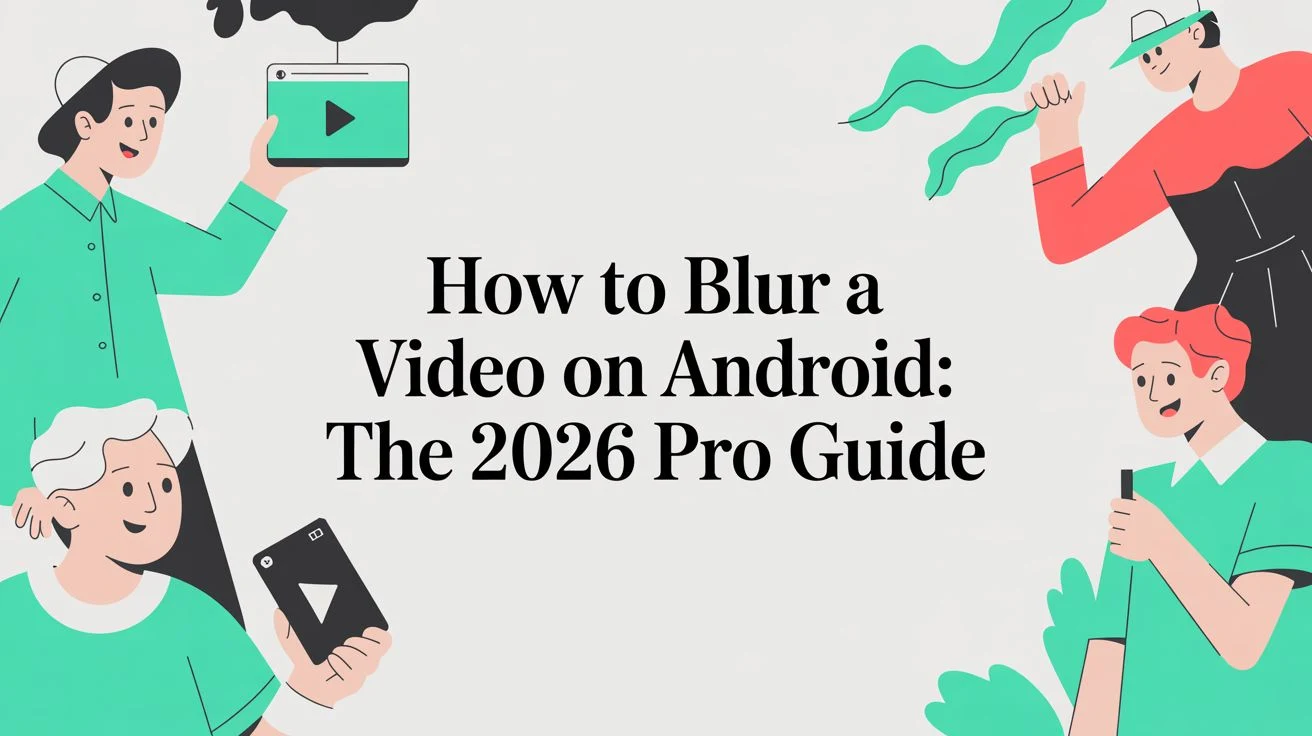 Comment flouter une vidéo sur Android — applis, méthodes et workflow YouBlur [2026]