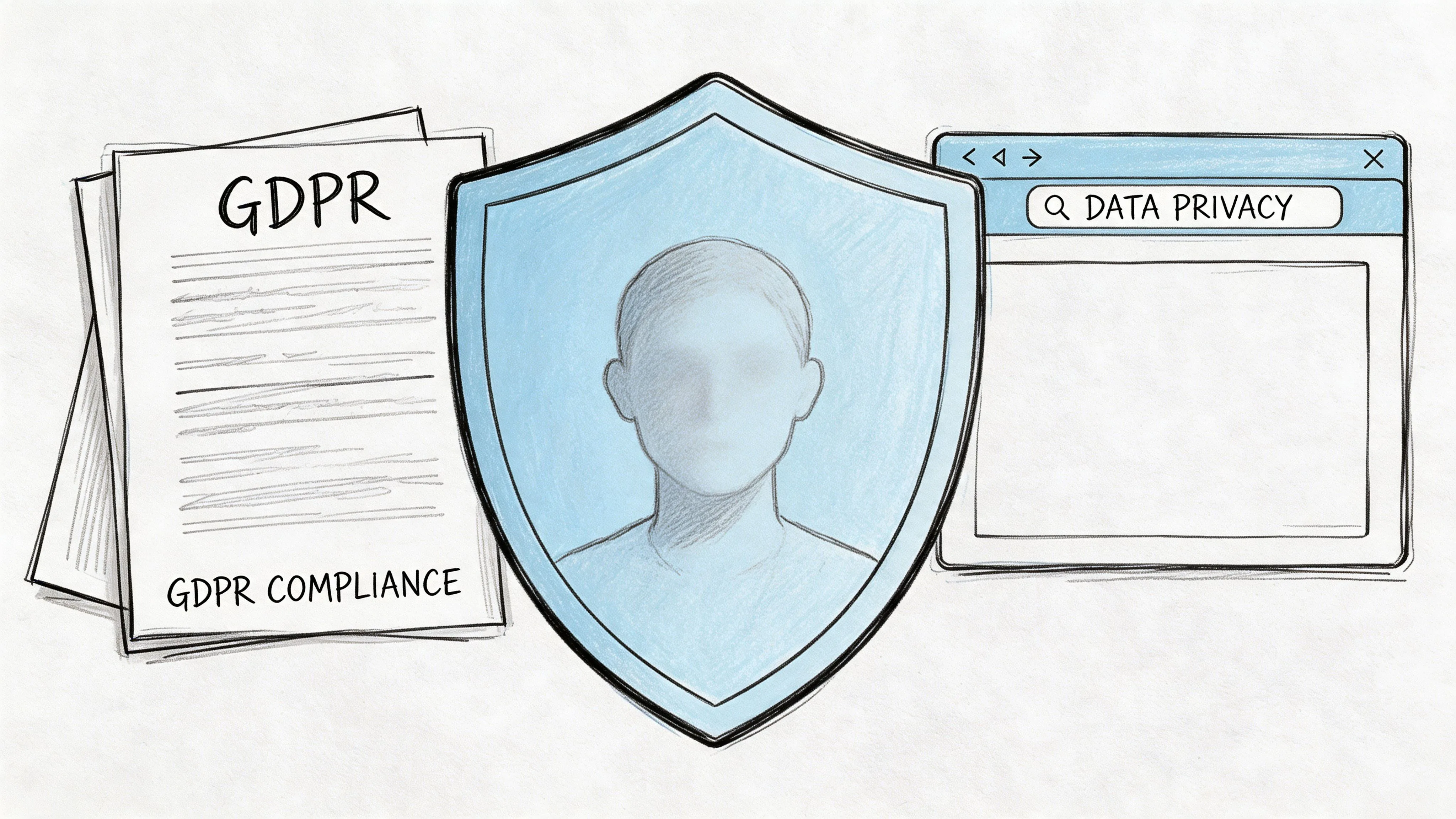 Appli flouter visage et confidentialité : identité protégée, documents et navigateur sécurisé.