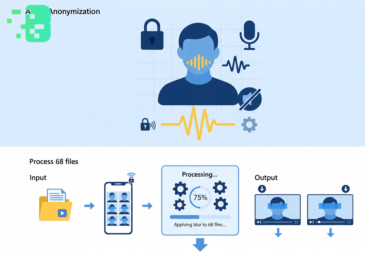 Anonymisation audio : Guide complet de distorsion vocale et protection de la confidentialité