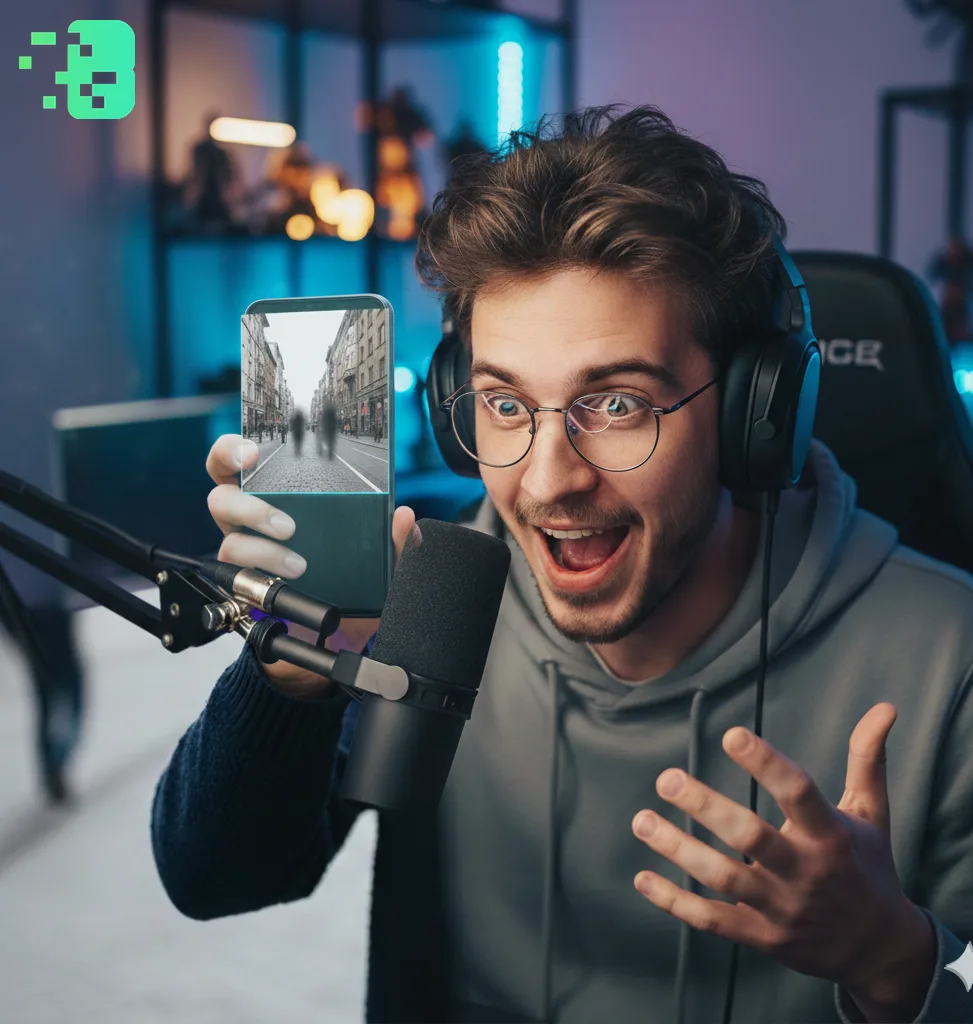 Make Reaction Videos Look Pro With Background Blur