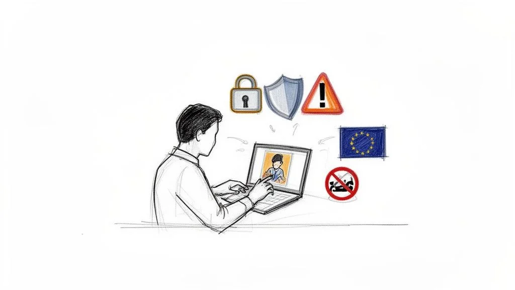 Censor a photo online: privacy-safe redaction workflow on YouBlur Studio